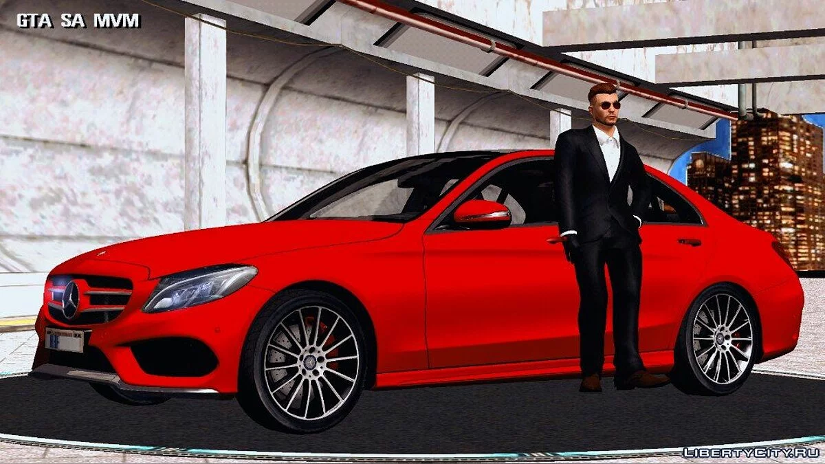 Mercedes-Benz C250 2012 / GTA San Andreas (iOS, Android)