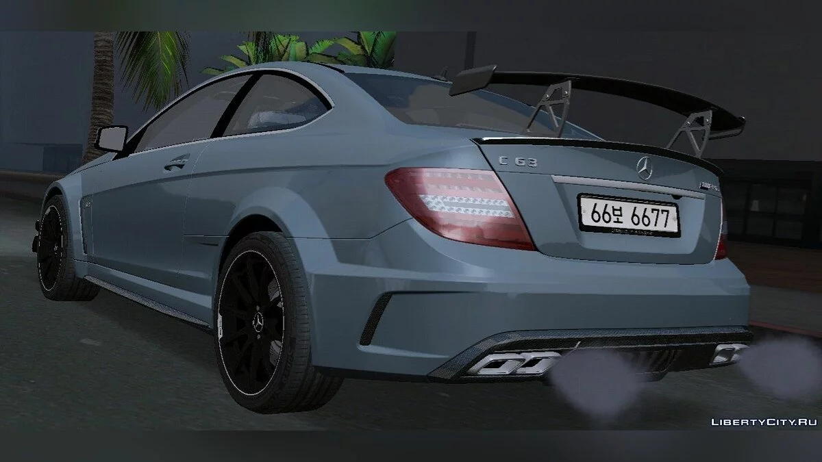 Mercedes-Benz C63 AMG Black Series / GTA San Andreas (iOS, Android)