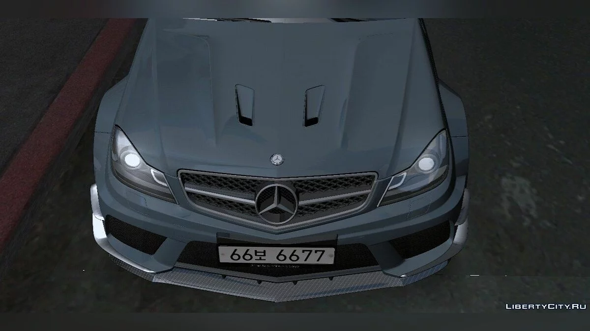 Mercedes-Benz C63 AMG Black Series / GTA San Andreas (iOS, Android)