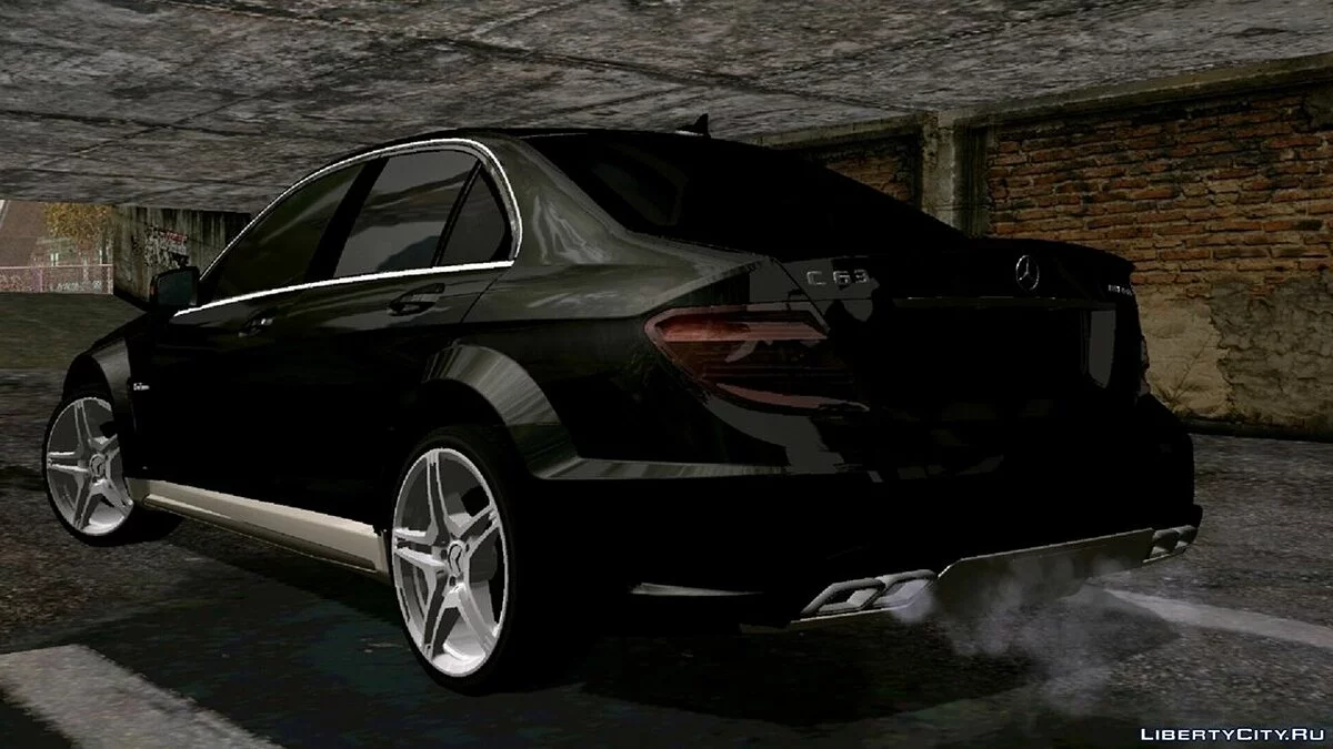 Mercedes-Benz C63 Class 2012 (DFF فقط) / GTA سان أندرياس (iOS، أندرويد)