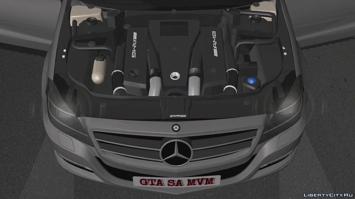 Mercedes-Benz CLS63 (إصدار الشتاء) / GTA سان أندرياس (iOS، أندرويد)