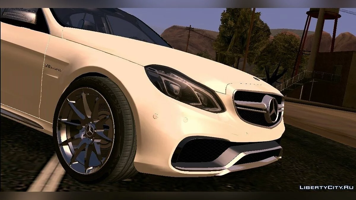 Mercedes-Benz E63 AMG W212 / GTA San Andreas (iOS, Android)