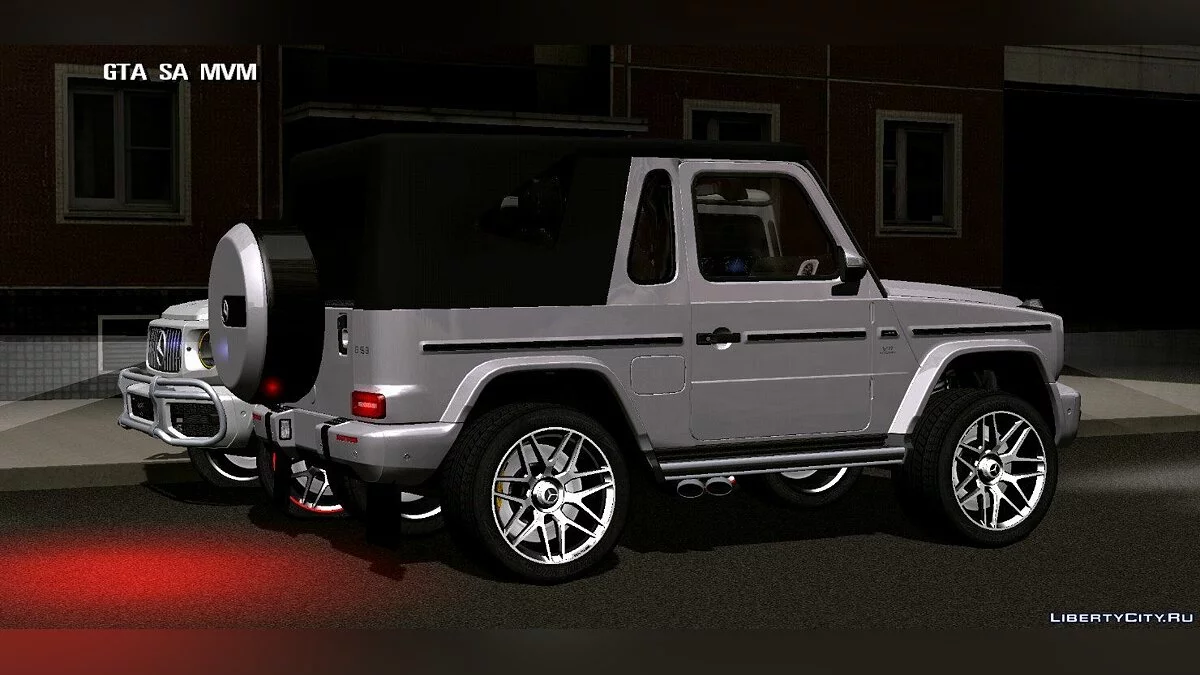 Mercedes-Benz Geländewagen with Soft Top / GTA San Andreas (iOS, Android)