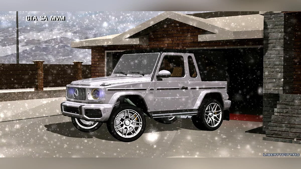 Mercedes-Benz Geländewagen with Soft Top / GTA San Andreas (iOS, Android)