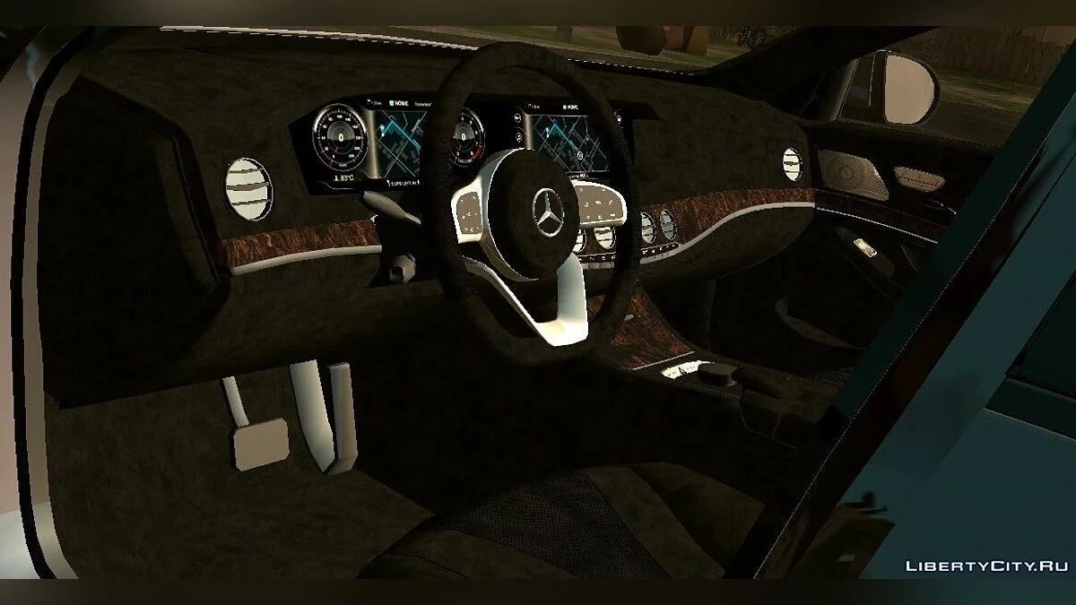 Mercedes-Benz Clase S W222 2018 / GTA San Andreas (iOS, Android)