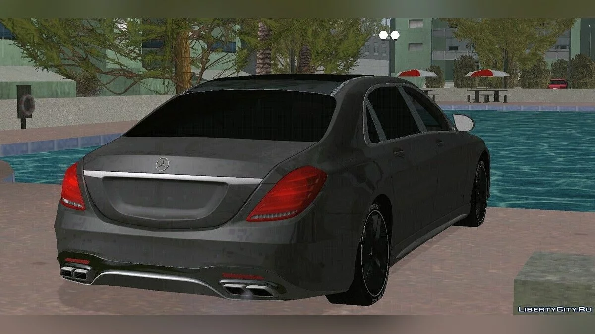 Мерседес-Бенц S65 AMG W222 V12 Бітурбо / GTA San Andreas (iOS, Android)