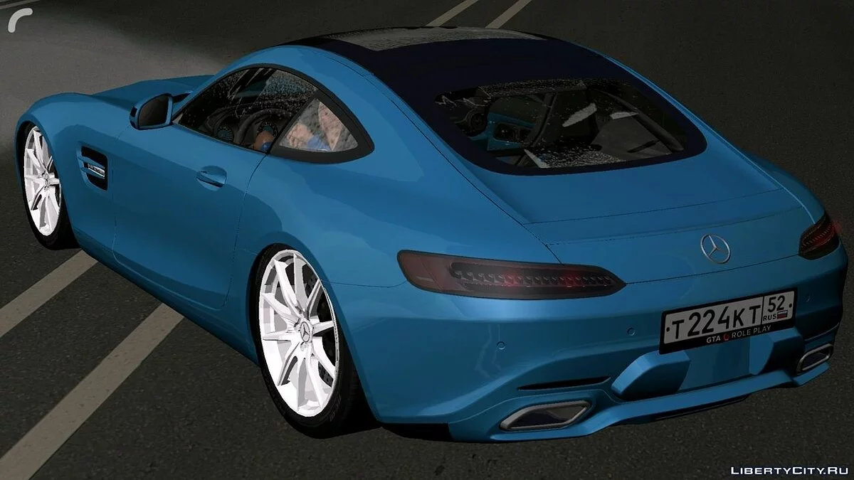 Mercedes-Benz SLS AMG (Version hivernale) / GTA San Andreas (iOS, Android)