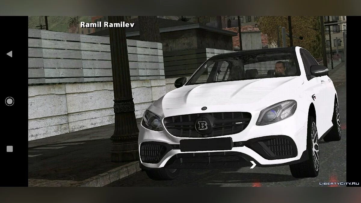 Mercedes-Benz W213 Brabus 700 + модифікація / GTA San Andreas (iOS, Android)