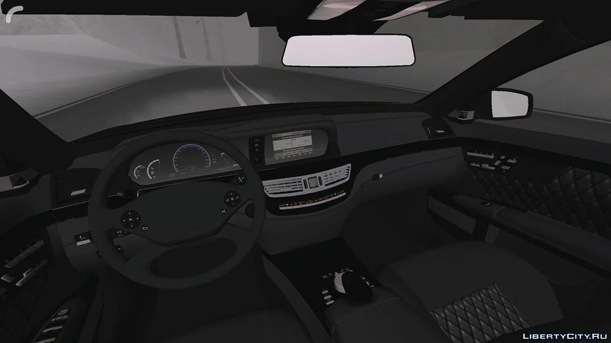 梅赛德斯-奔驰 W221 黑色版 / GTA San Andreas (iOS, Android)