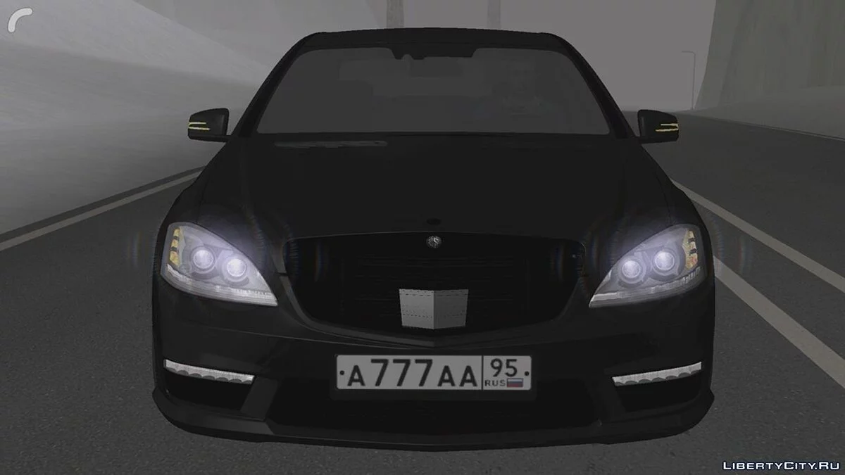 梅赛德斯-奔驰 W221 黑色版 / GTA San Andreas (iOS, Android)