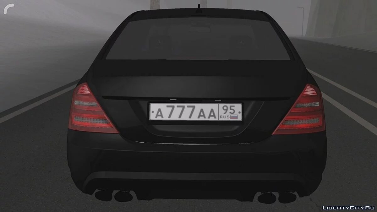 梅赛德斯-奔驰 W221 黑色版 / GTA San Andreas (iOS, Android)
