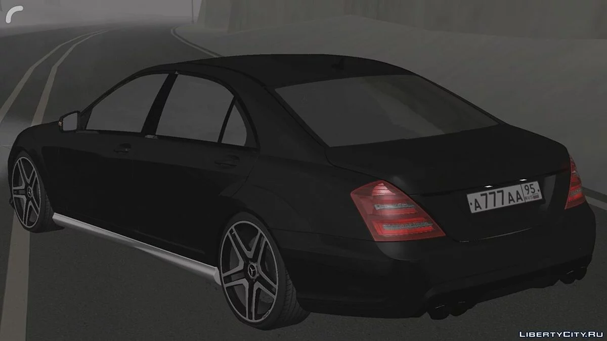 梅赛德斯-奔驰 W221 黑色版 / GTA San Andreas (iOS, Android)