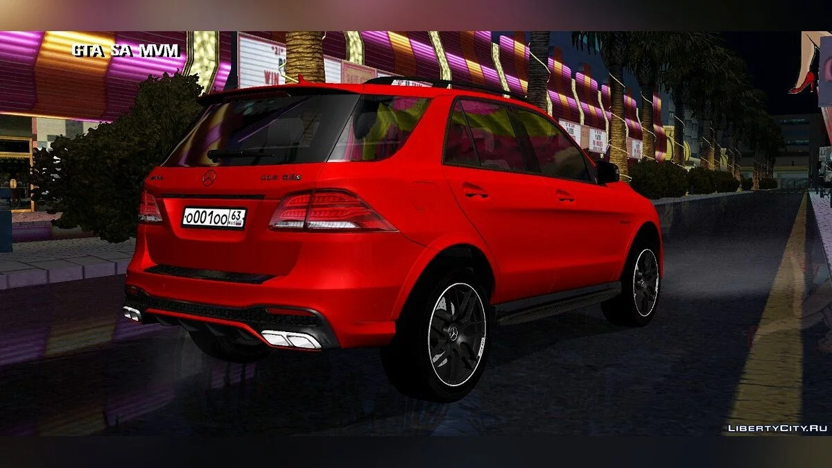 Mercedes GLE 63 AMGs / GTA San Andreas (iOS, Android)