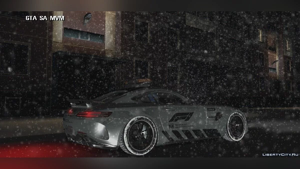 Mercedes — winter version / GTA San Andreas (iOS, Android)