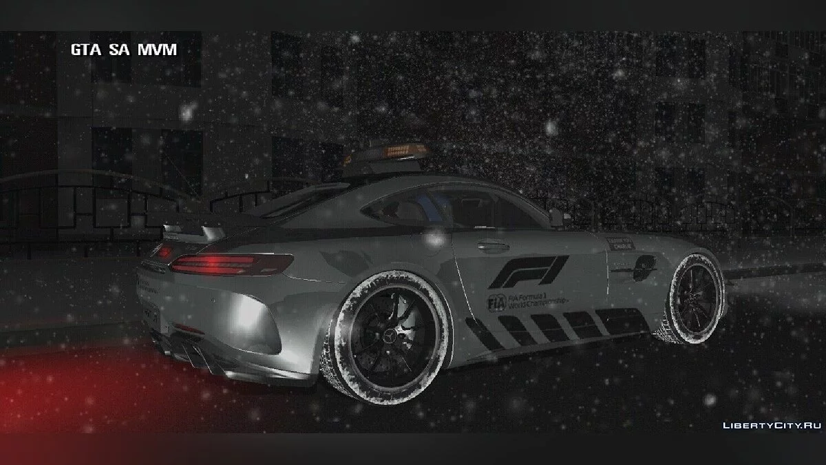 Mercedes — winter version / GTA San Andreas (iOS, Android)