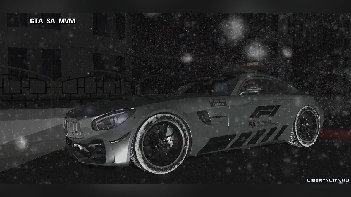 Mercedes — winter version / GTA San Andreas (iOS, Android)