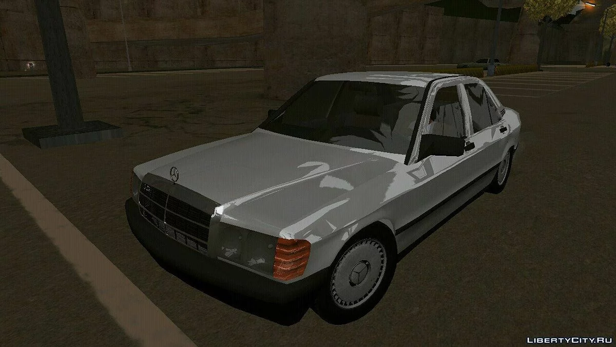 Mercedes-Benz 190e (solo DFF) / GTA San Andreas (iOS, Android)