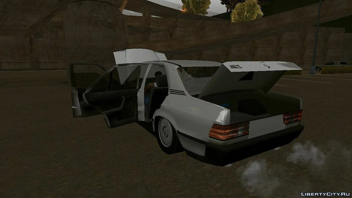Mercedes-Benz 190e (solo DFF) / GTA San Andreas (iOS, Android)