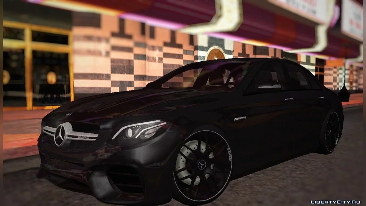 Mercedes Benz AMG E63s V2 (тільки DFF) / GTA San Andreas (iOS, Android)