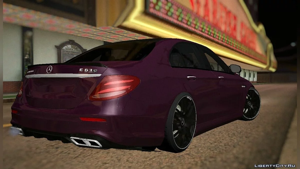 Mercedes Benz AMG E63s V2 (тільки DFF) / GTA San Andreas (iOS, Android)