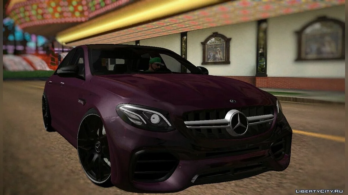 Mercedes Benz AMG E63s V2 (тільки DFF) / GTA San Andreas (iOS, Android)