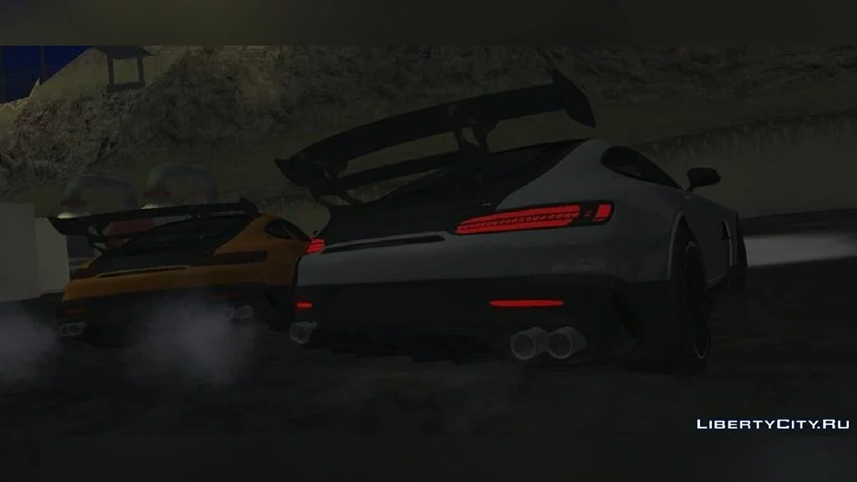 Mercedes-Benz AMG GT Black Series / GTA San Andreas (iOS, Android)