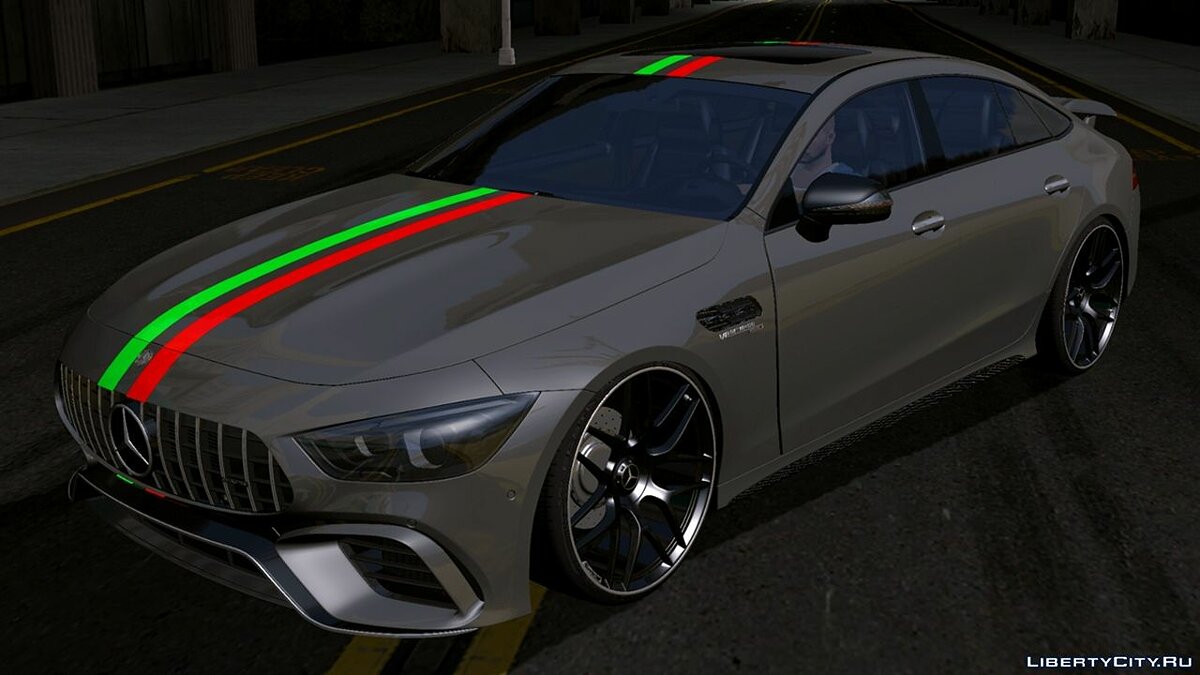 Винил на Mercedes gt63