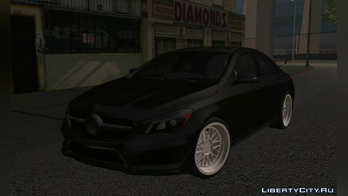 Mercedes-Benz CLA250 (إعادة تصميم BRABUS) / GTA سان أندرياس (iOS، أندرويد)