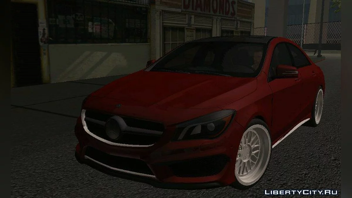 Mercedes-Benz CLA250 (إعادة تصميم BRABUS) / GTA سان أندرياس (iOS، أندرويد)