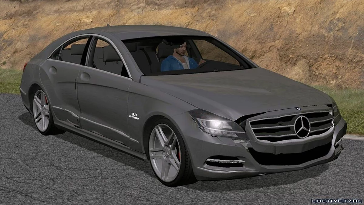 Mercedes-Benz CLS 63 / GTA San Andreas (iOS, Android)