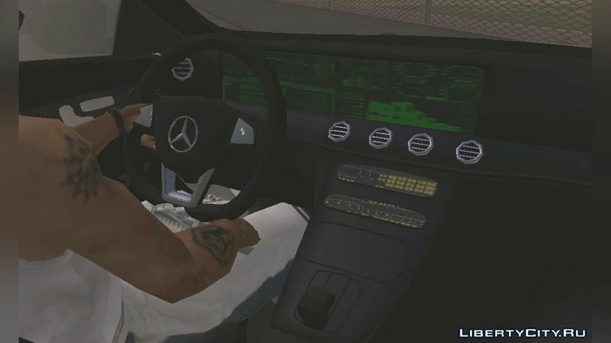 مرسيدس بنز e350 v2 (DFF فقط) / GTA سان أندرياس (iOS، أندرويد)