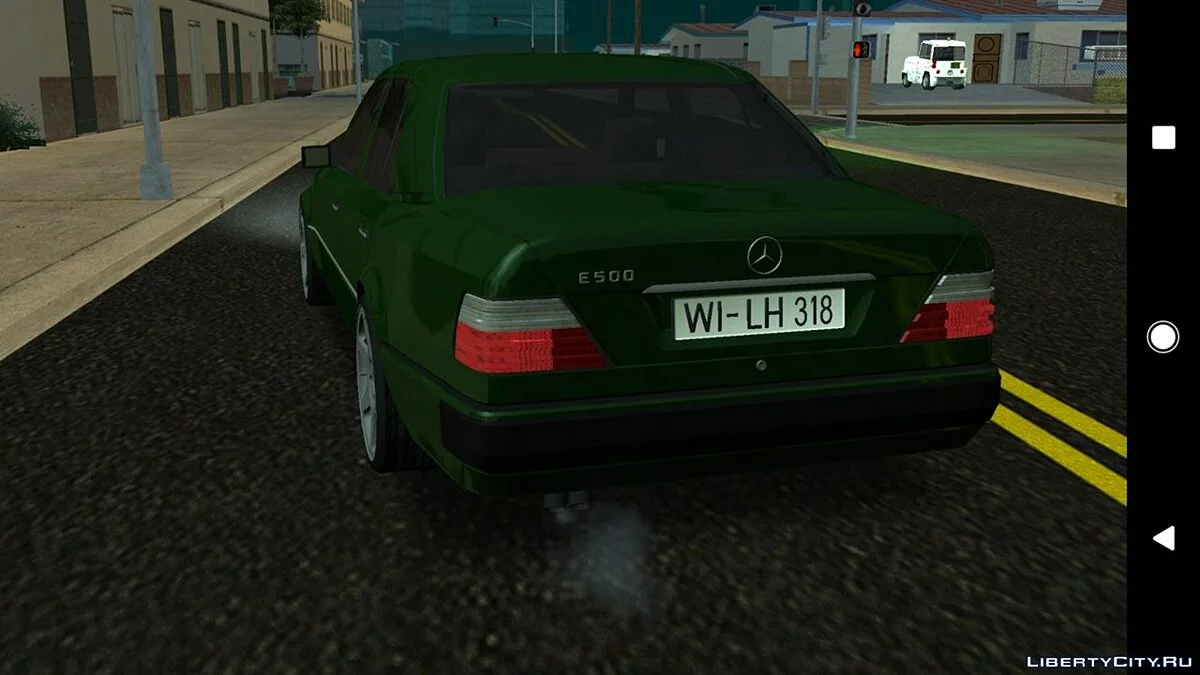 Mercedes-benz E500 W124 V3.0 (DFF only) / GTA San Andreas (iOS, Android)