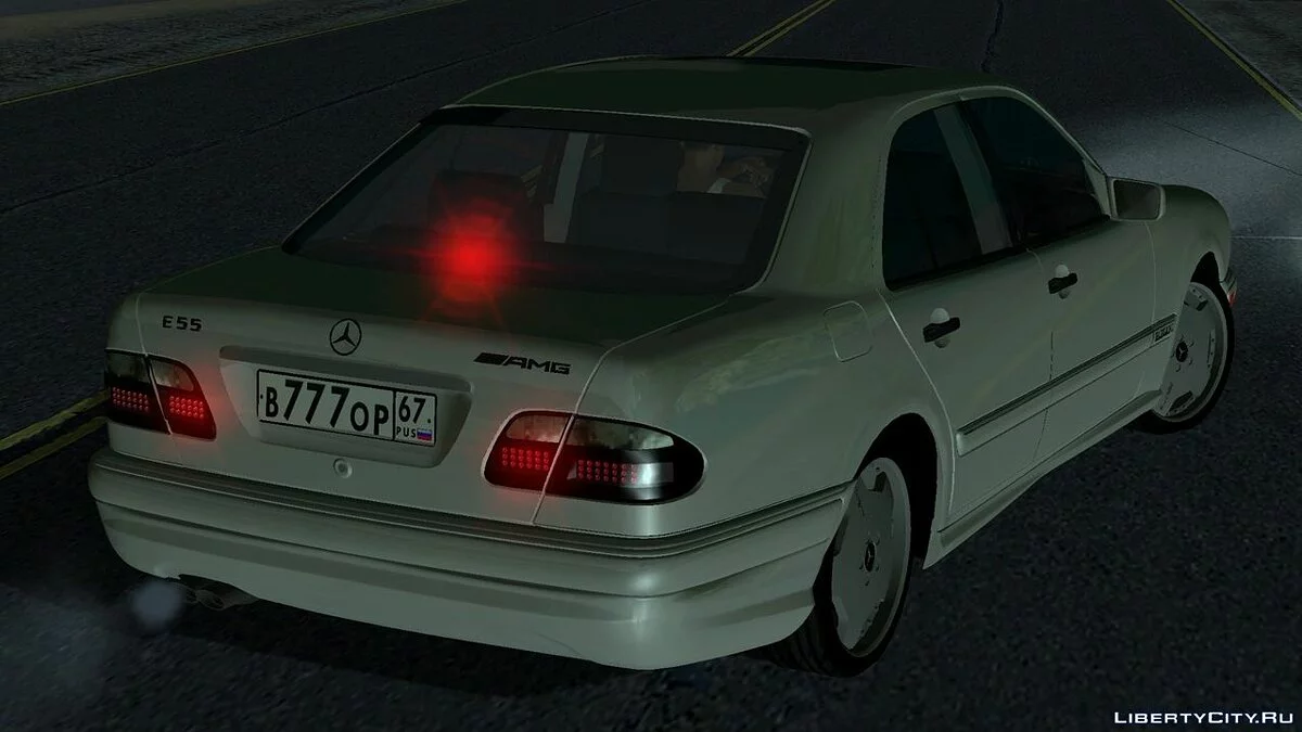 梅赛德斯-奔驰E55 AMG(仅DFF) / GTA San Andreas (iOS, Android)