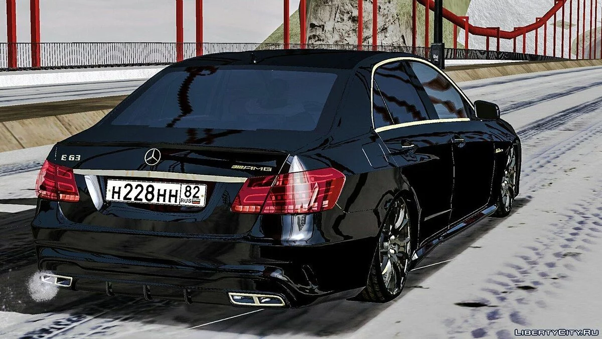 Mercedes-Benz E63 AMGs (лише DFF) / GTA San Andreas (iOS, Android)