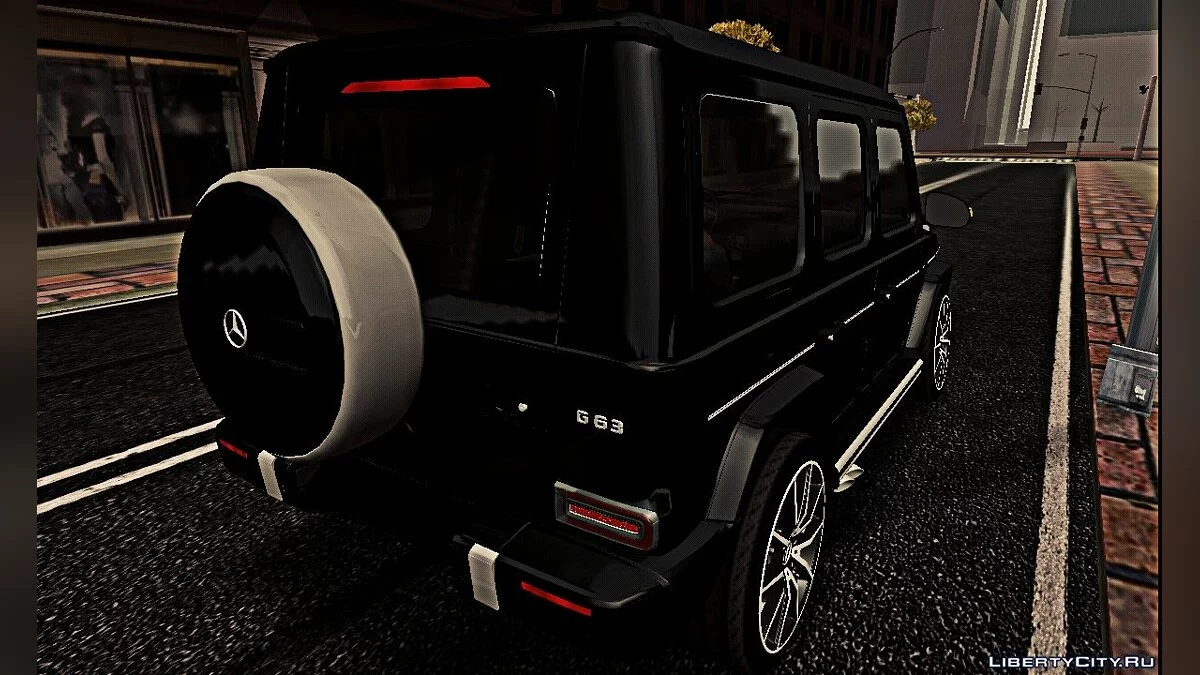 Mercedes Benz G63 AMG 2018 (DFF only) / GTA San Andreas (iOS, Android)