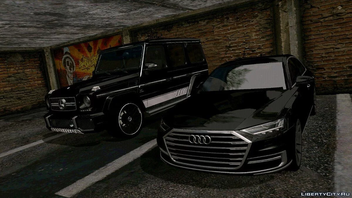 Mercedes-Benz G63 AMG (только DFF) / GTA San Andreas (iOS, Android)