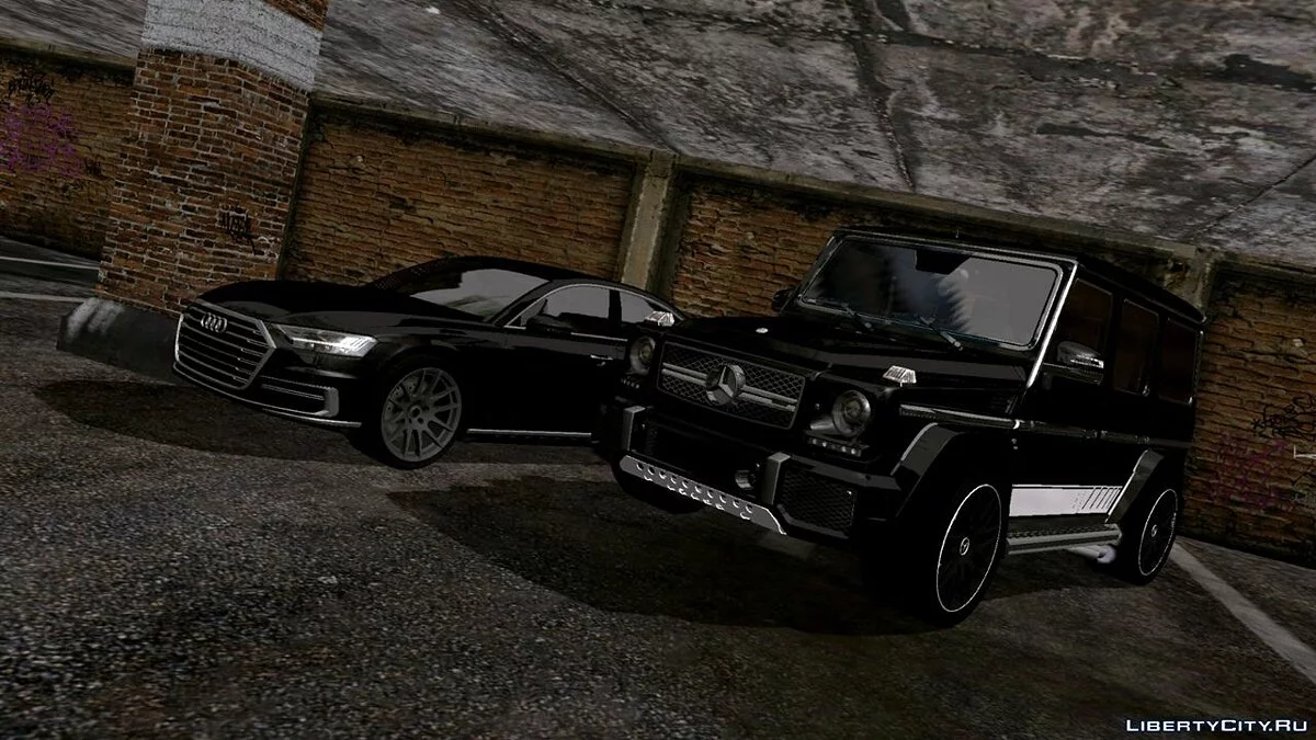 Mercedes-Benz G63 AMG (только DFF) / GTA San Andreas (iOS, Android)
