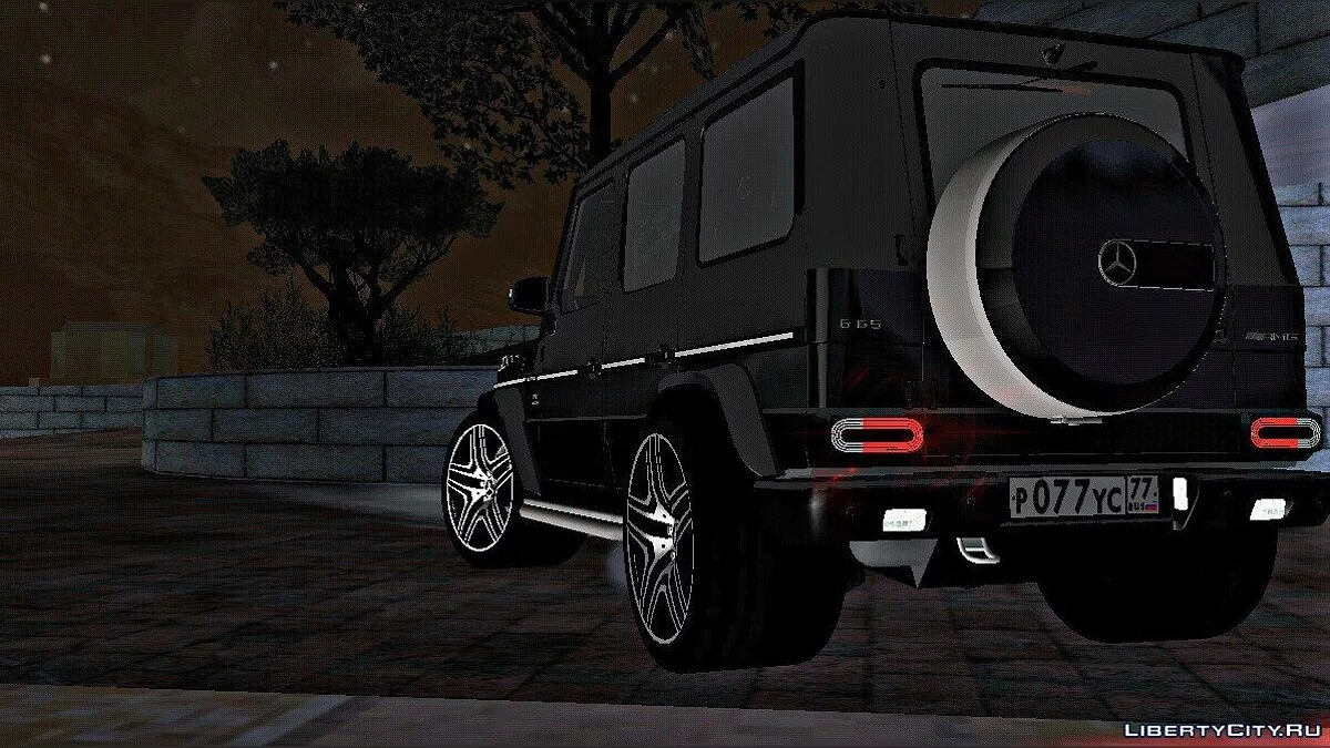 梅赛德斯-奔驰 G65 AMG V12 BITURBO (仅 DFF) / GTA San Andreas (iOS, Android)