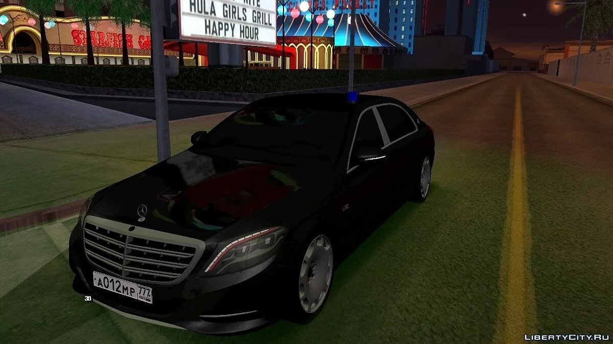 Mercedes-Benz Maybach S600 (DFF only) / GTA San Andreas (iOS, Android)