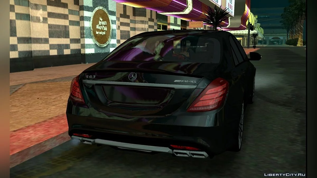 梅赛德斯-奔驰 S63 AMG (仅 DFF) / GTA San Andreas (iOS, Android)