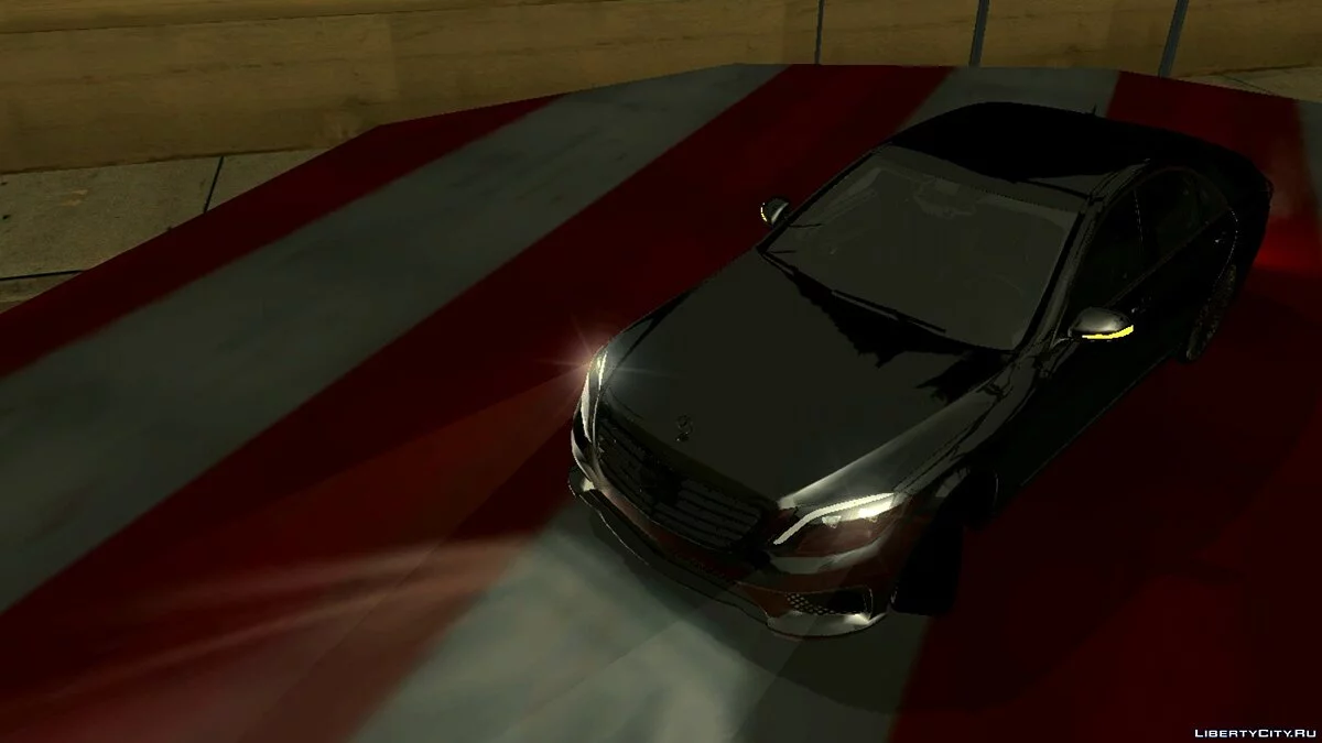 Mercedes-Benz S63 AMG w222 v2.2.2 / GTA San Andreas (iOS, Android)