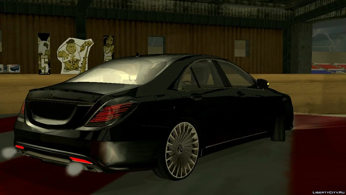 Mercedes-Benz S63 AMG w222 v2.2.2 / GTA San Andreas (iOS, Android)