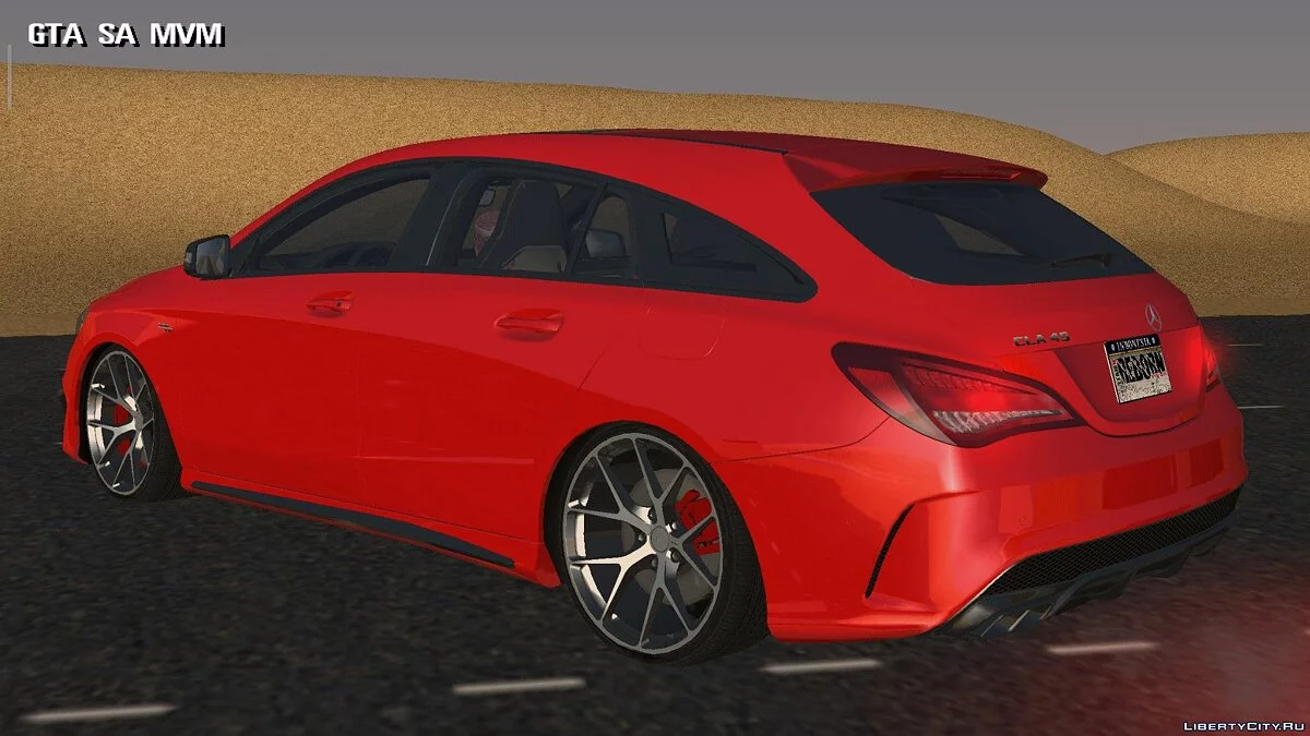 Mercedes CLA 45 AMG / GTA سان أندرياس (iOS، أندرويد)