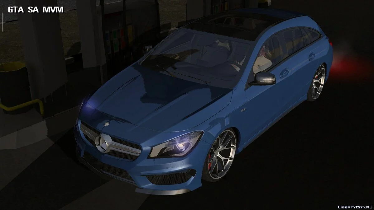 Mercedes CLA 45 AMG / GTA سان أندرياس (iOS، أندرويد)