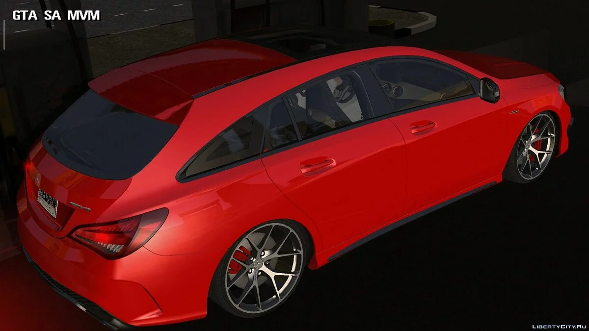 Mercedes CLA 45 AMG / GTA سان أندرياس (iOS، أندرويد)