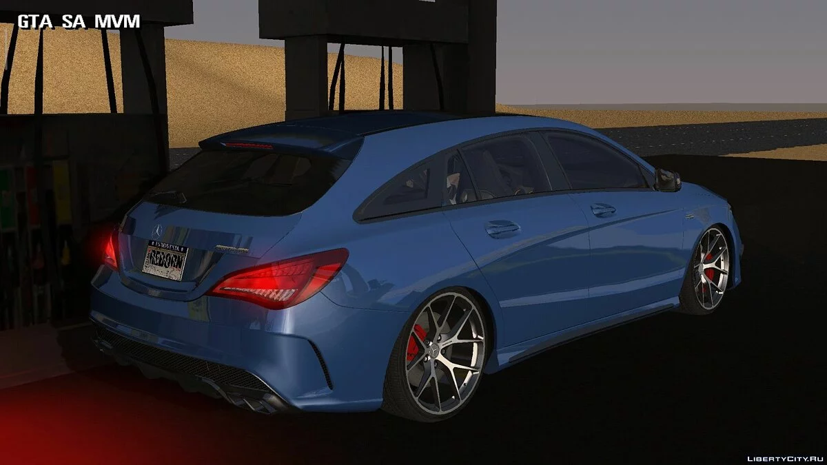 Mercedes CLA 45 AMG / GTA سان أندرياس (iOS، أندرويد)