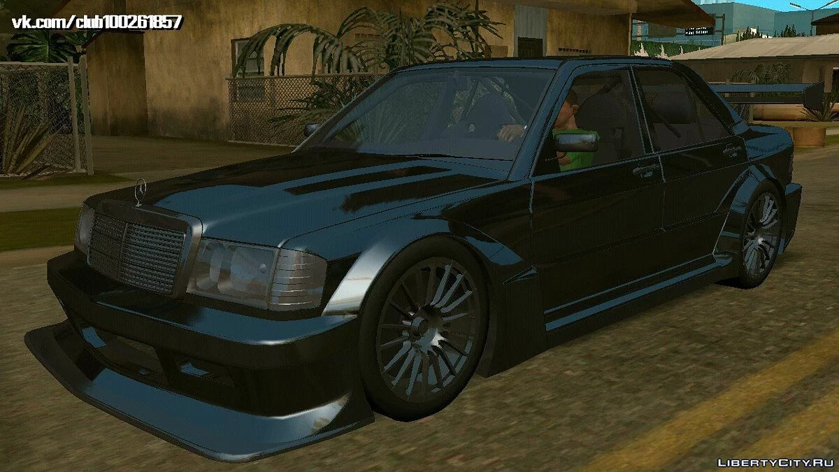 تعديل Mercedes Benz 190E (DFF فقط) / GTA سان أندرياس (iOS، أندرويد)