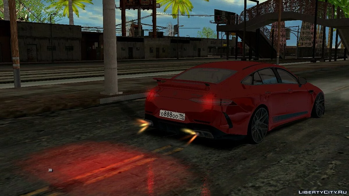 Mercedes-Benz AMG GT63s (DFF only) / GTA San Andreas (iOS, Android)
