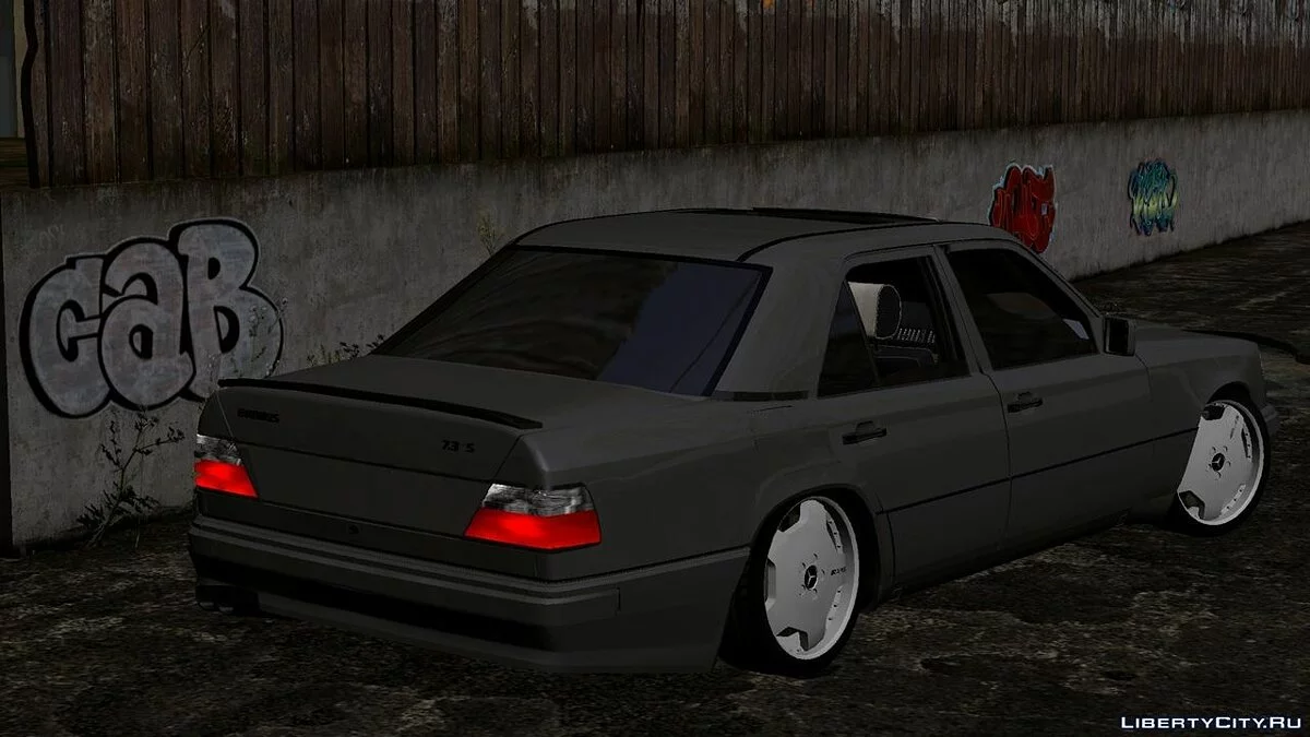 Mercedes-Benz BRABUS 7.3s W124 (solo DFF) / GTA San Andreas (iOS, Android)