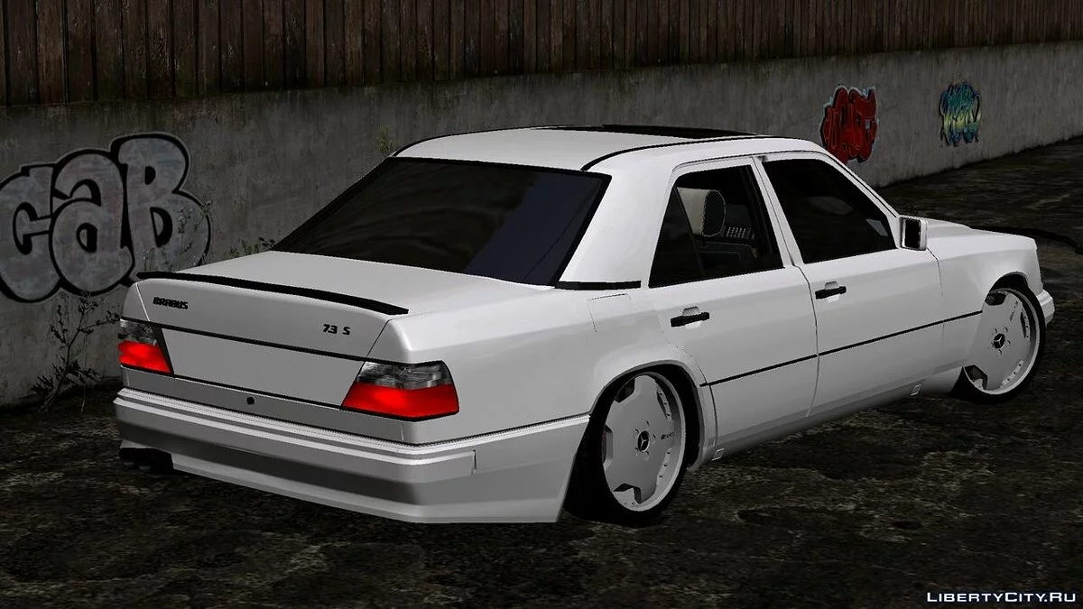 Mercedes-Benz BRABUS 7.3s W124 (solo DFF) / GTA San Andreas (iOS, Android)